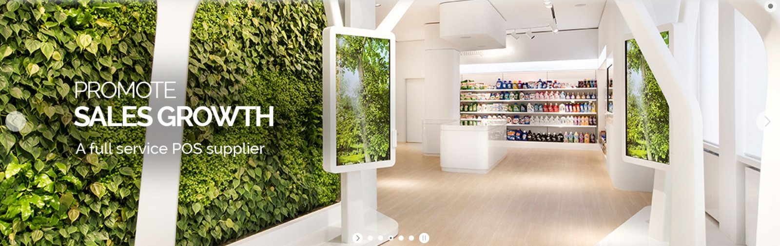 Point of sale display manufacturer factory production